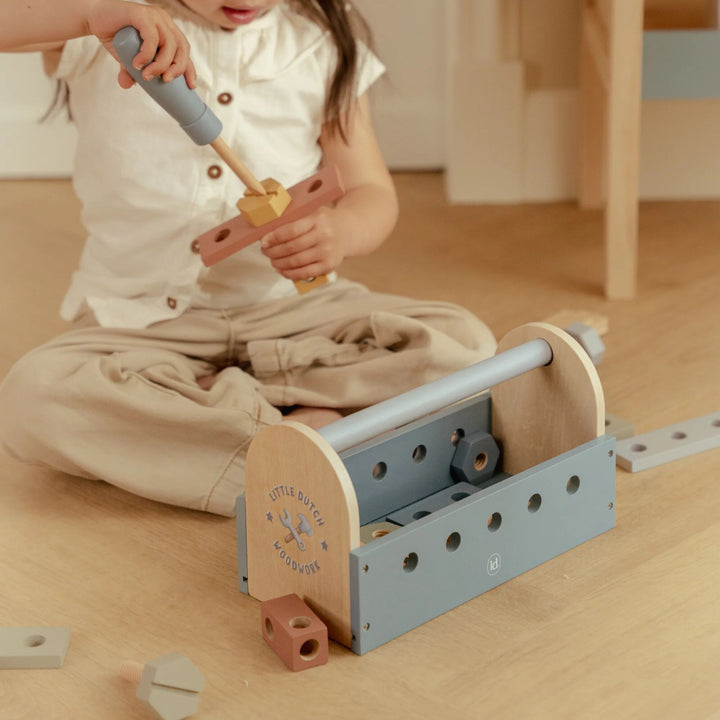 Little Dutch - Wooden Tool Box - Mabel & Fox