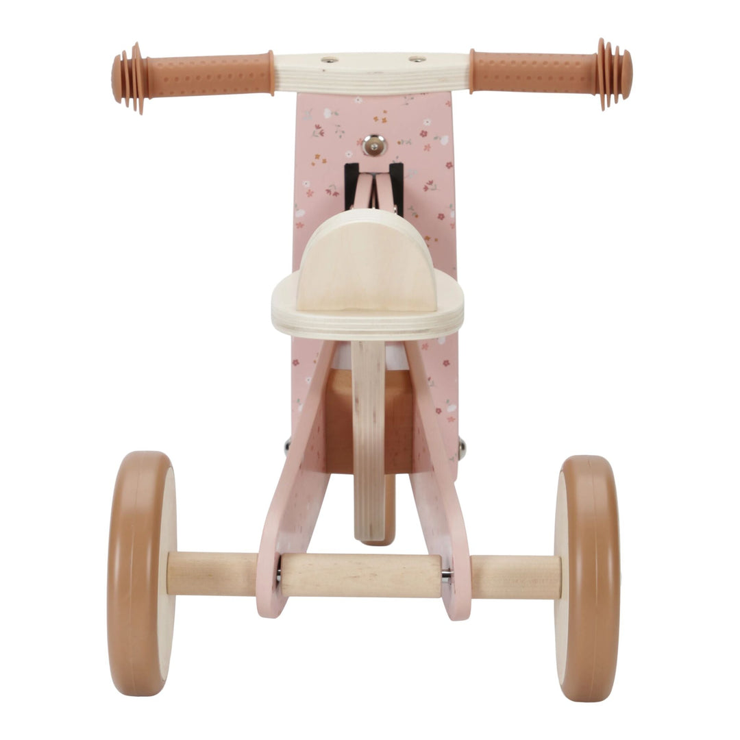 Little Dutch - Wooden Tricycle - Pink - Mabel & Fox