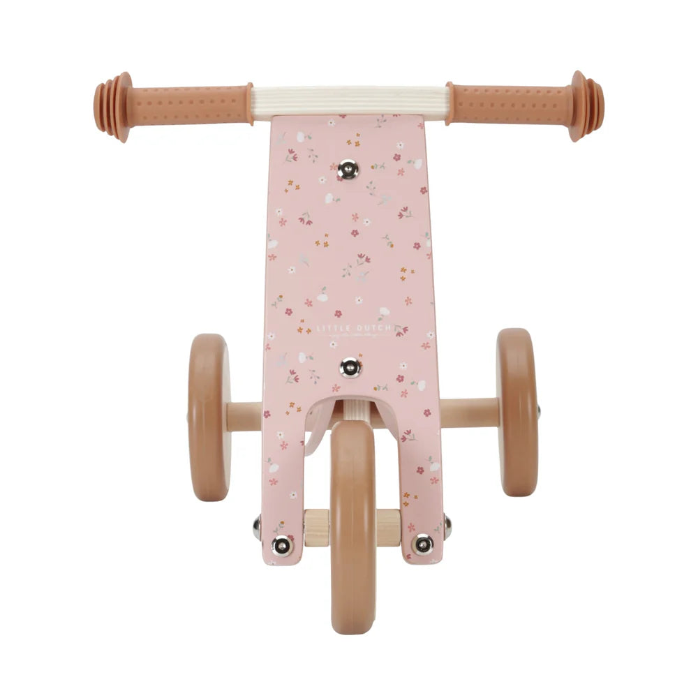 Little Dutch - Wooden Tricycle - Pink - Mabel & Fox