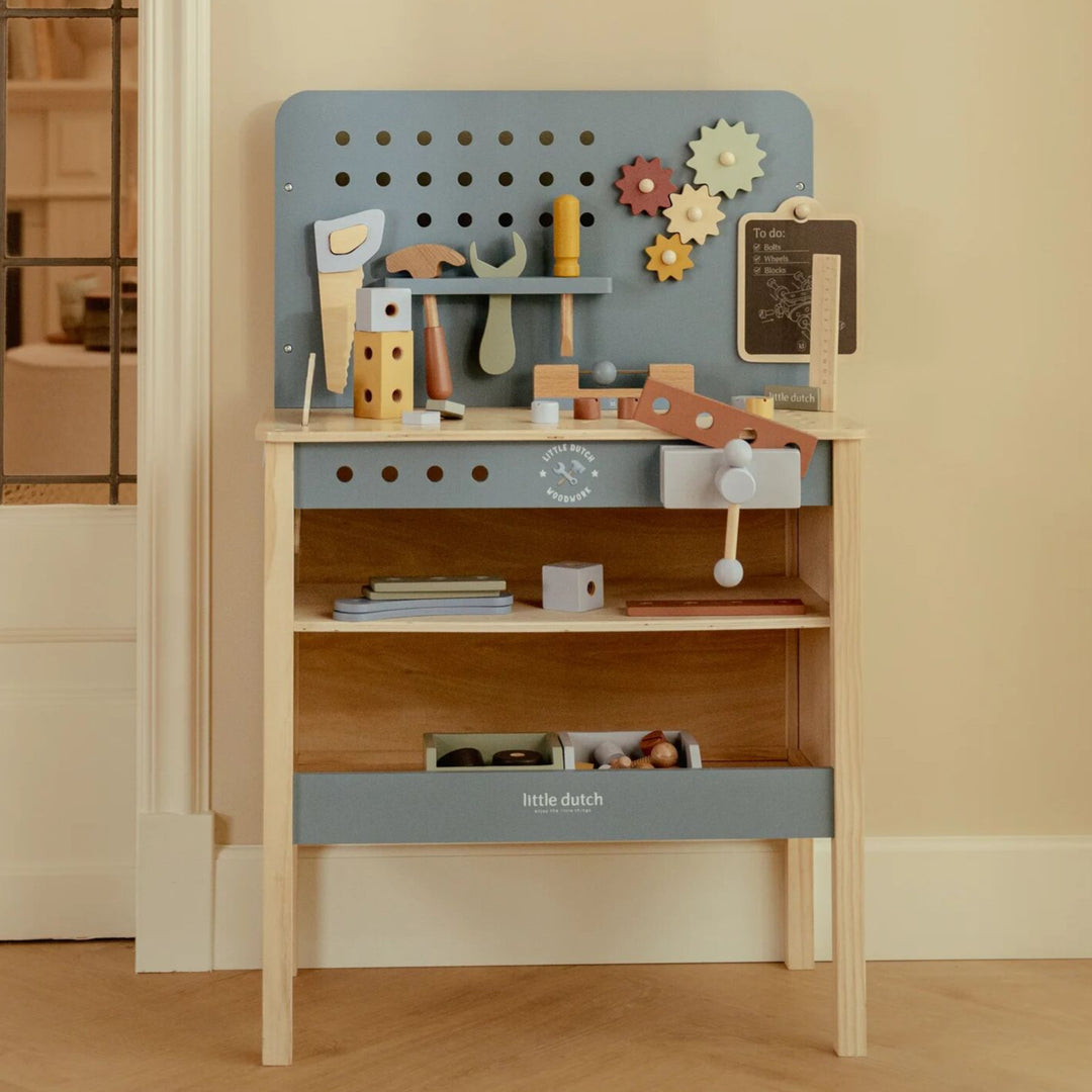 Little Dutch - Wooden Toy Workbench - Mabel & Fox