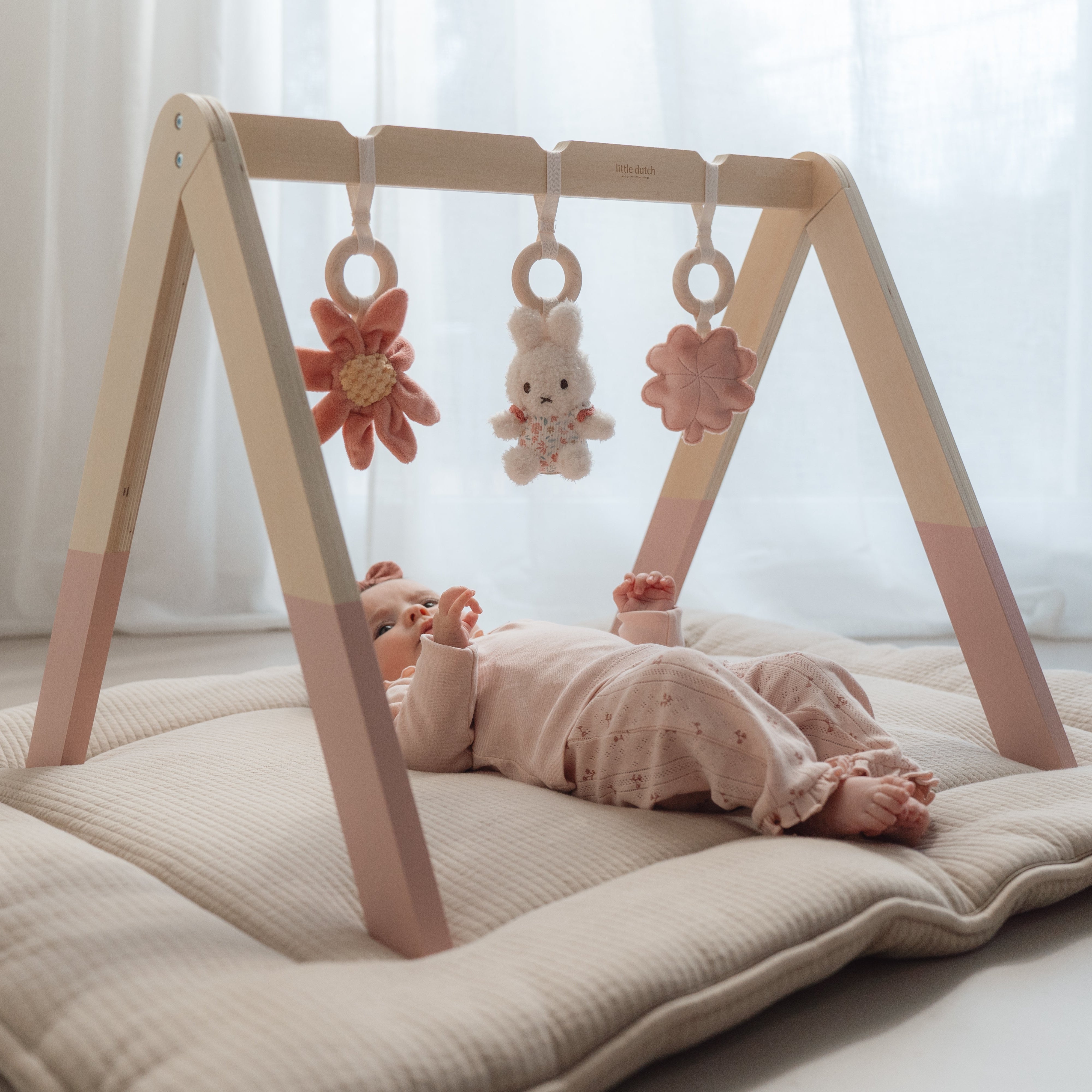 baby_miyuka miffy music mobile - Pink - Lucky Blossom | Little Dutch