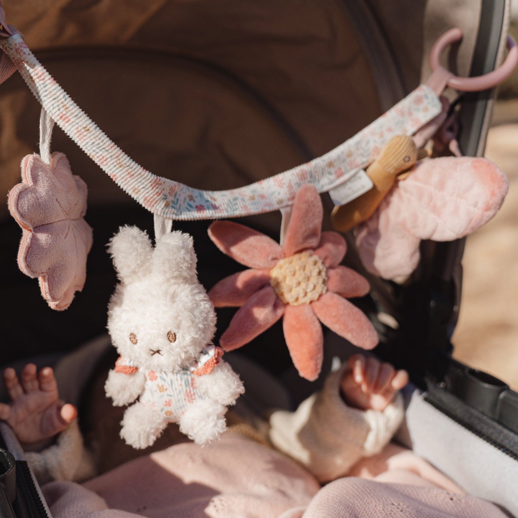 Little Dutch x Miffy - Car Seat Toy - Lucky Blossom – Mabel & Fox