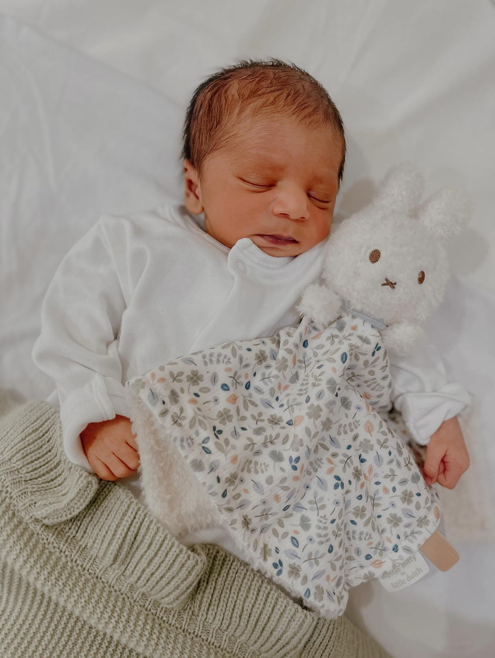 Little Dutch x Miffy - Cuddle Cloth - Lucky Leaves - Mabel & Fox