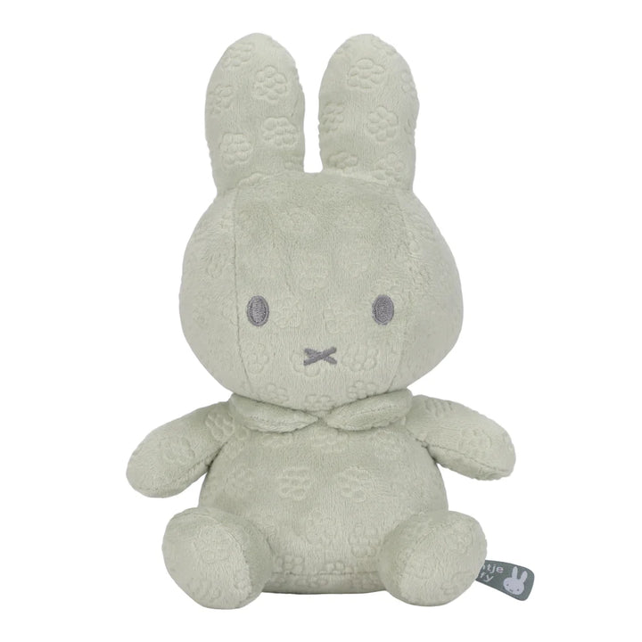 Little Dutch x Miffy - Cuddle Toy - Green Flower 20cm - Mabel & Fox