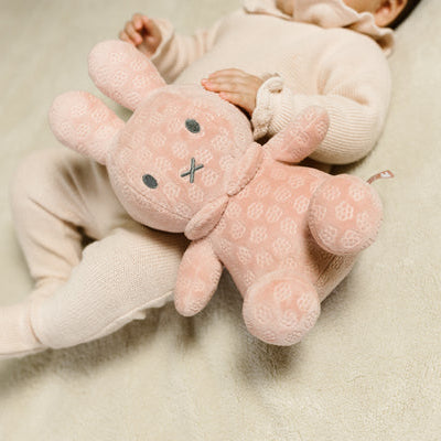 Little Dutch x Miffy - Cuddle Toy - Pink Flower 30cm - Mabel & Fox