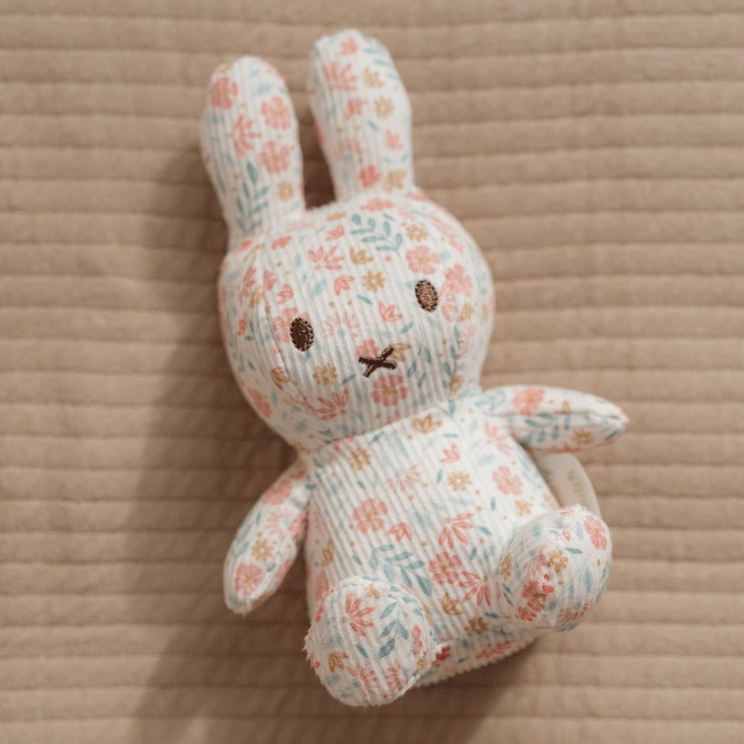 Little Dutch x Miffy - Cuddly Toy - All-Over Lucky Blossom 15cm - Mabel & Fox