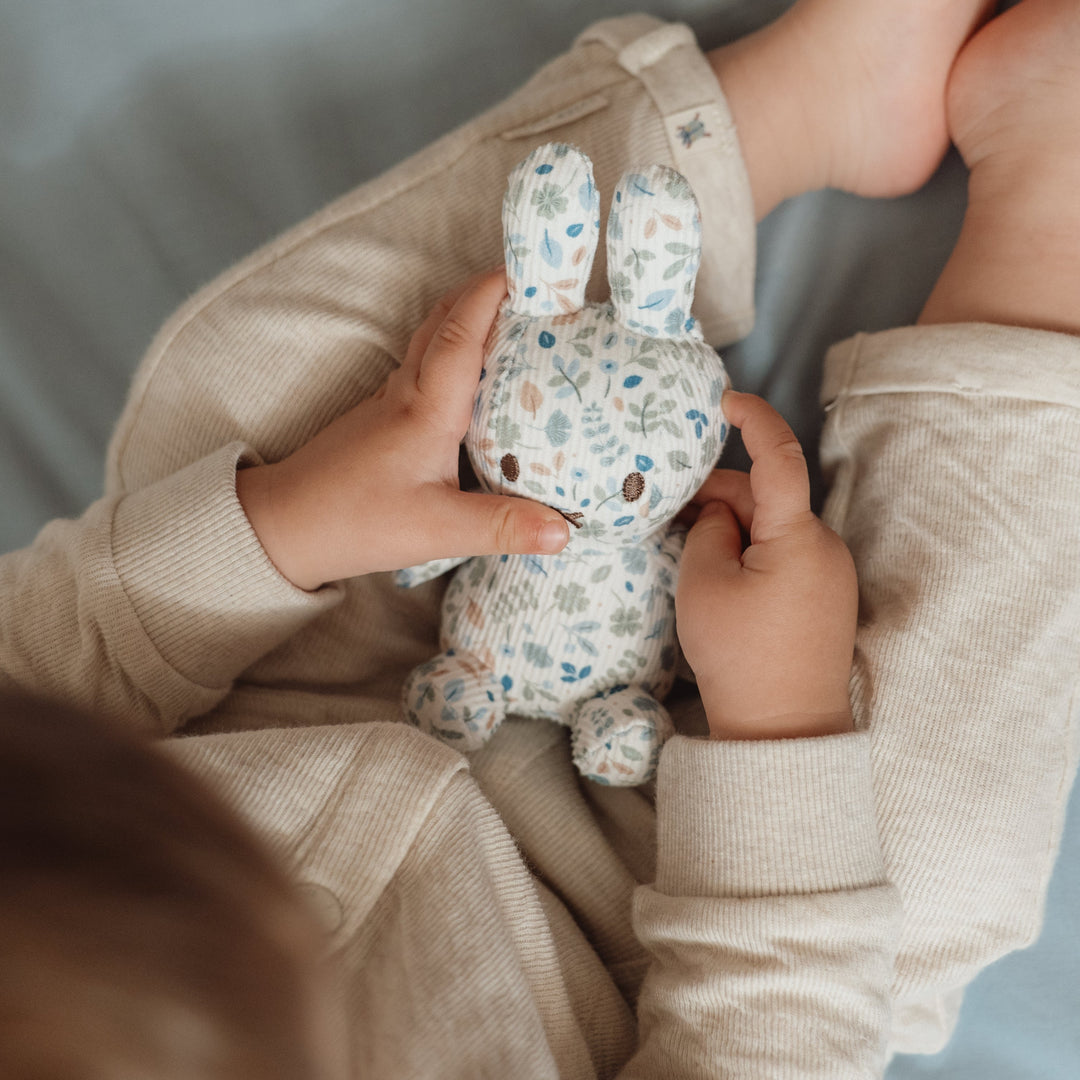 Little Dutch x Miffy - Cuddly Toy - All-Over Lucky Leaves 15cm - Mabel & Fox