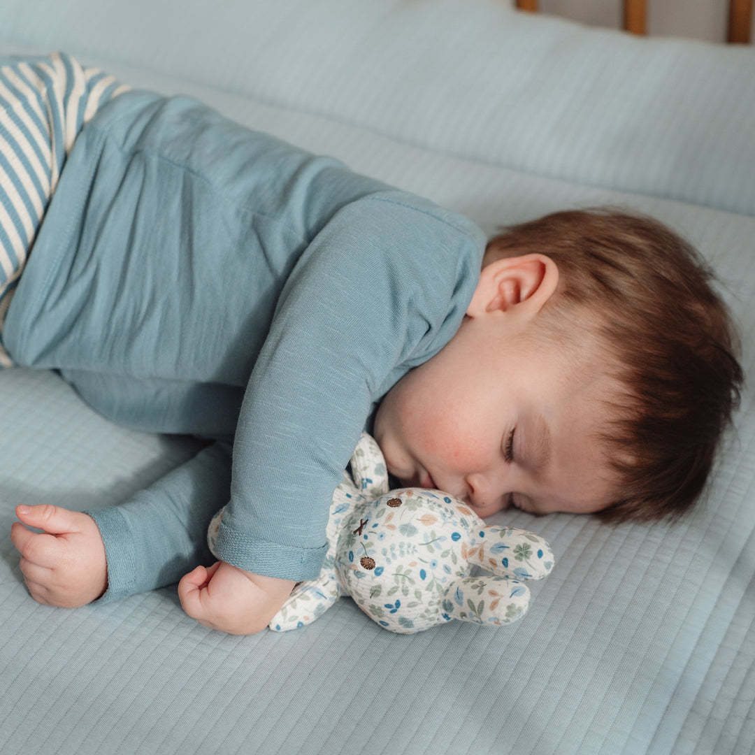 Little Dutch x Miffy - Cuddly Toy - All-Over Lucky Leaves 15cm - Mabel & Fox