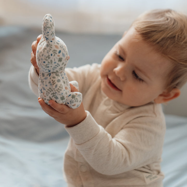 Little Dutch x Miffy - Cuddly Toy - All-Over Lucky Leaves 15cm - Mabel & Fox