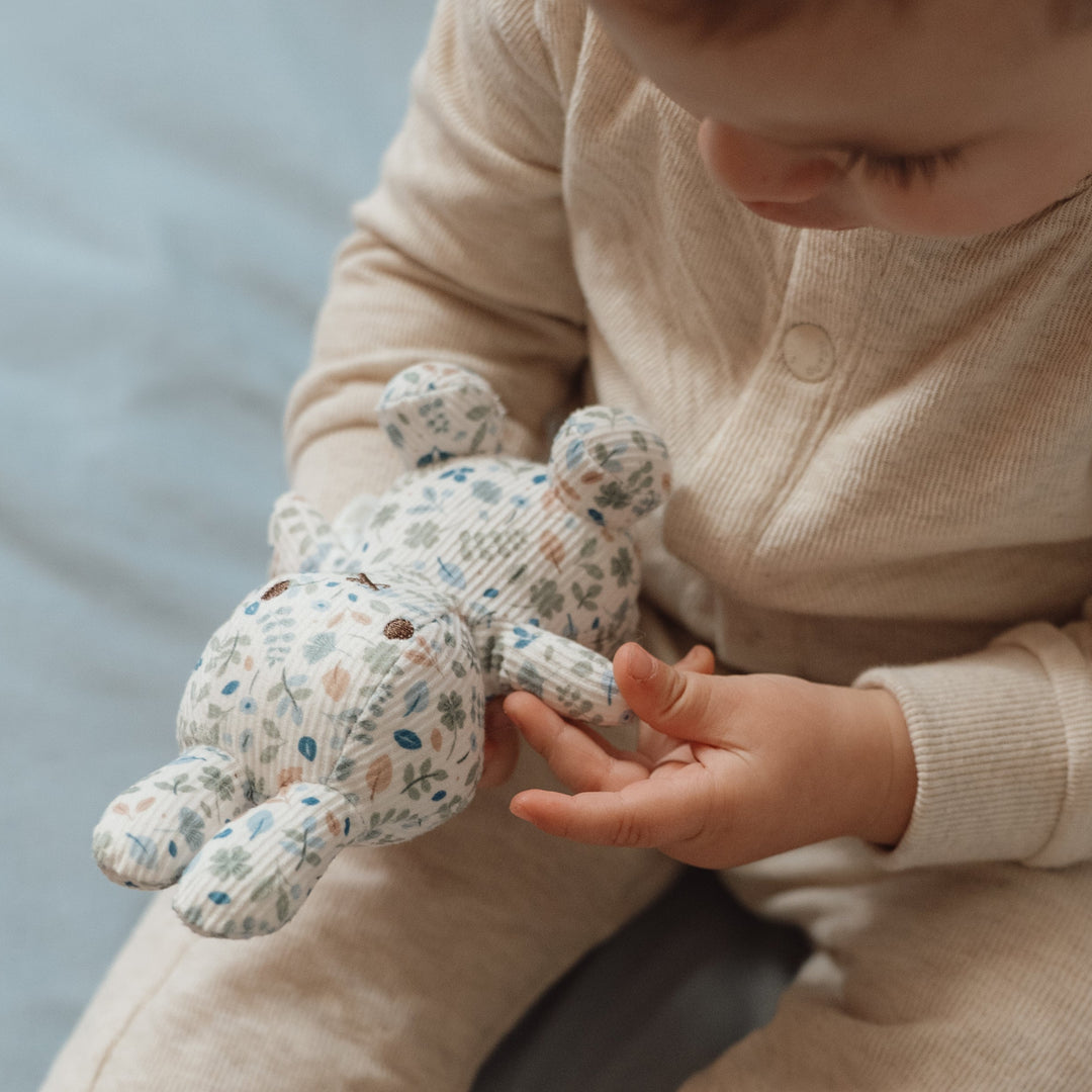 Little Dutch x Miffy - Cuddly Toy - All-Over Lucky Leaves 15cm - Mabel & Fox