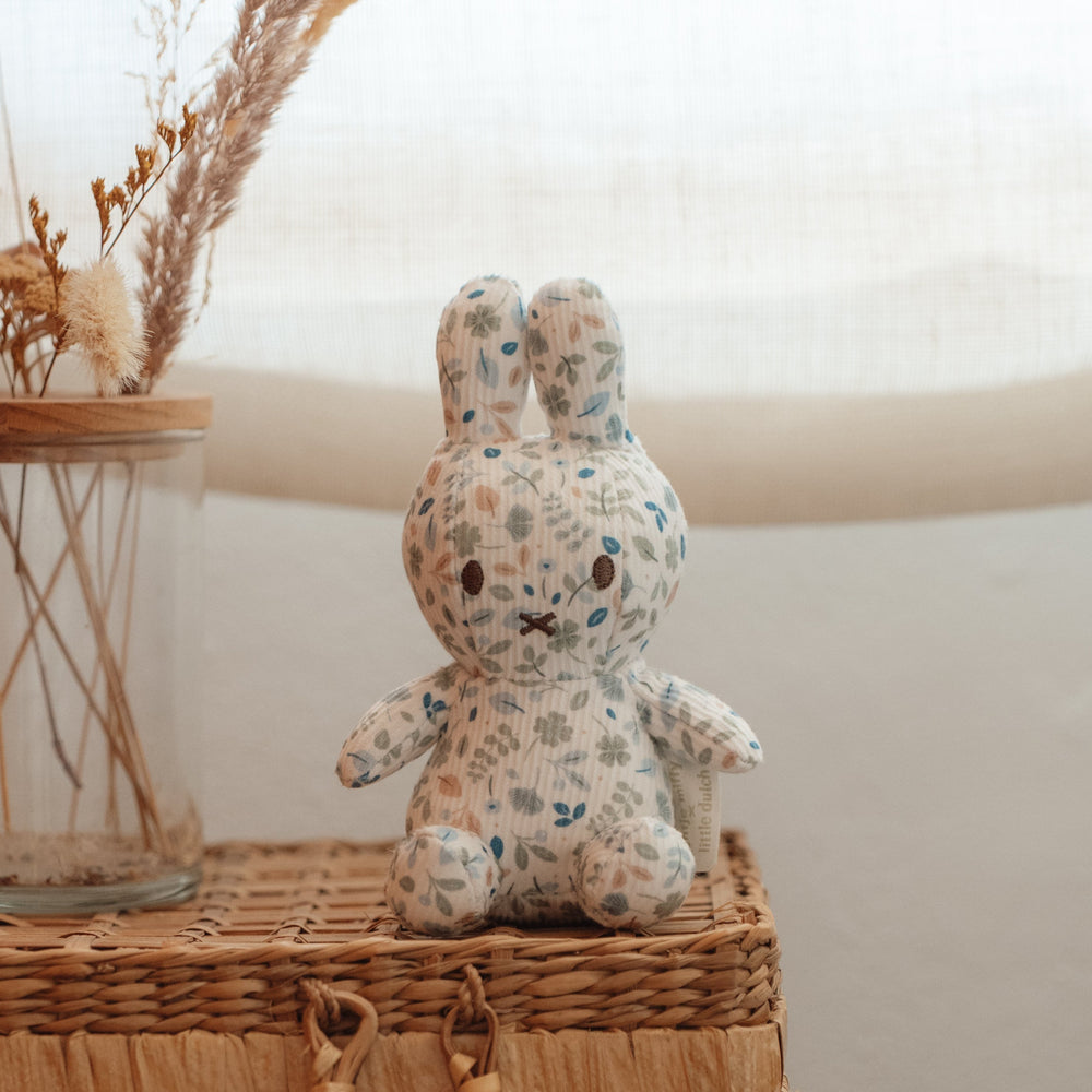 Little Dutch x Miffy - Cuddly Toy - All-Over Lucky Leaves 15cm - Mabel & Fox