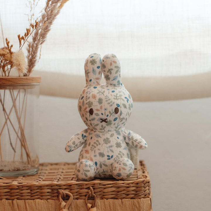 Little Dutch x Miffy - Cuddly Toy - All-Over Lucky Leaves 15cm - Mabel & Fox