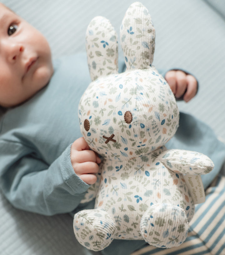 Little Dutch x Miffy - Cuddly Toy - All-Over Lucky Leaves 20cm - Mabel & Fox