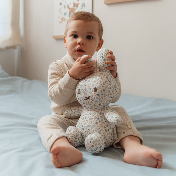 Little Dutch x Miffy - Cuddly Toy - All-Over Lucky Leaves 30cm - Mabel & Fox