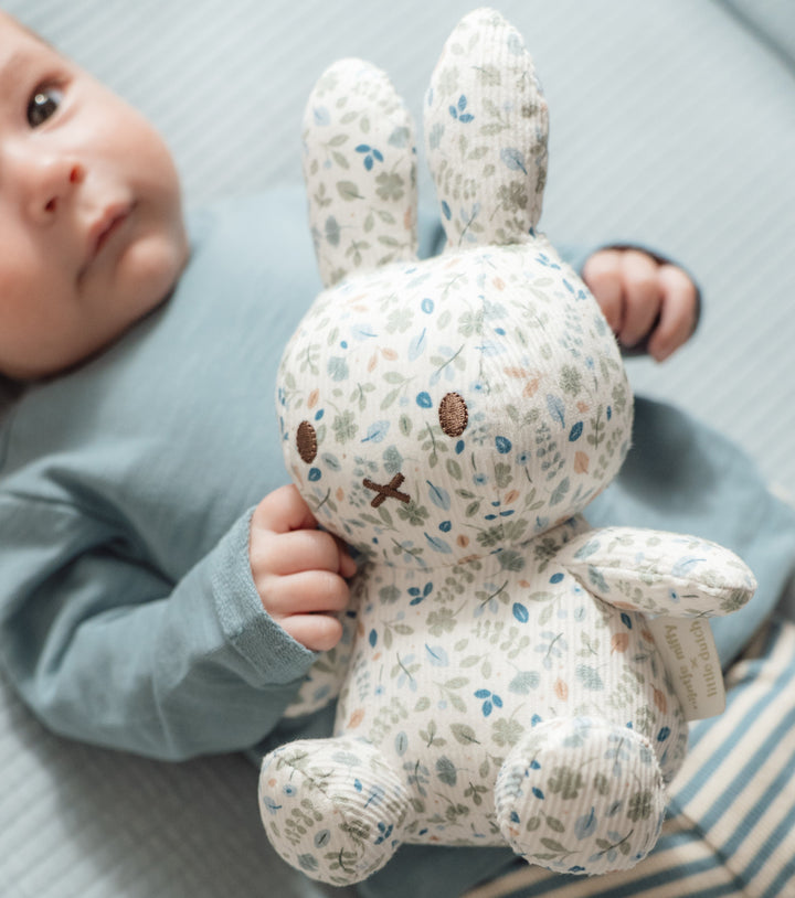 Little Dutch x Miffy - Cuddly Toy - All-Over Lucky Leaves 30cm - Mabel & Fox