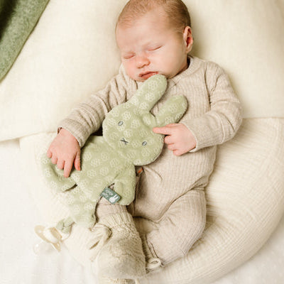 Little Dutch x Miffy - Dummycloth - Green Flower - Mabel & Fox