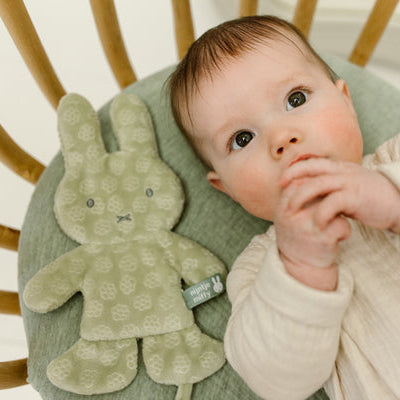 Little Dutch x Miffy - Dummycloth - Green Flower - Mabel & Fox