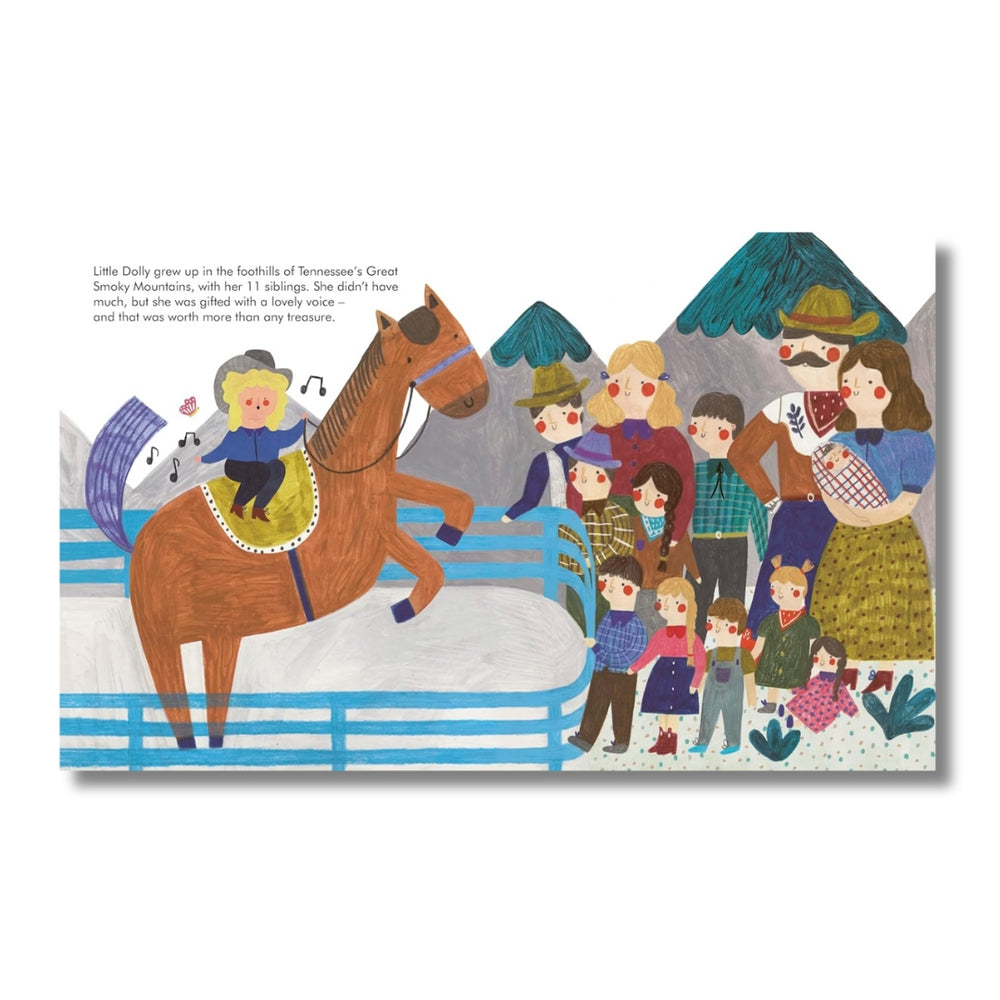 Little People, BIG DREAMS Books - Dolly Parton - Mabel & Fox