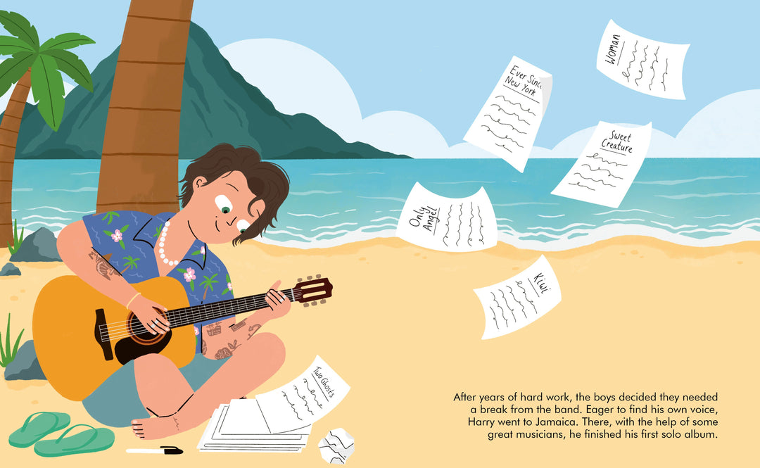 Little People, BIG DREAMS Books - Harry Styles - Mabel & Fox