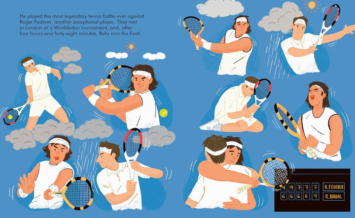 Little People, BIG DREAMS Books - Rafa Nadal - Mabel & Fox