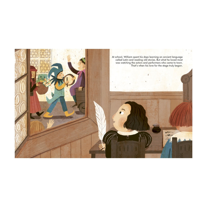 Little People, BIG DREAMS Books - William Shakespeare - Mabel & Fox