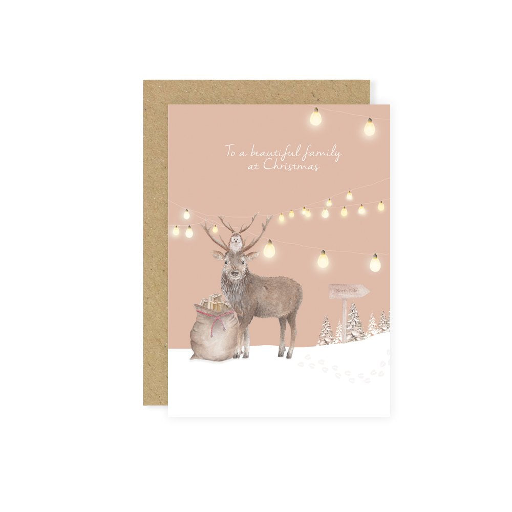 Little Roglets - Christmas Card - Beautiful Family - Mabel & Fox
