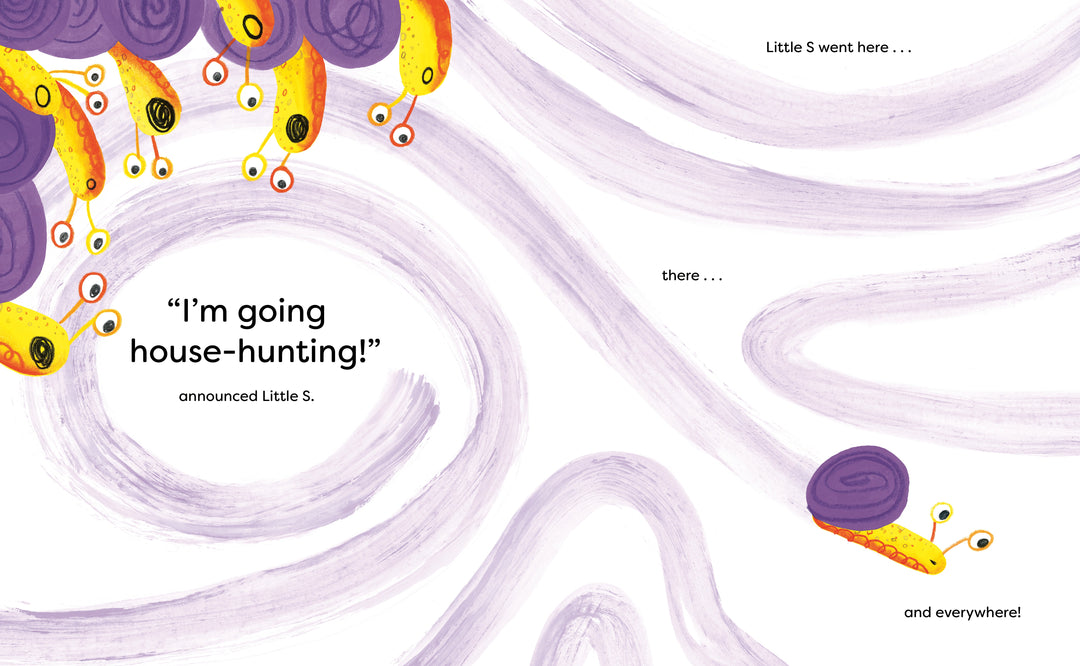 Little Snail Goes House-Hunting - Mabel & Fox