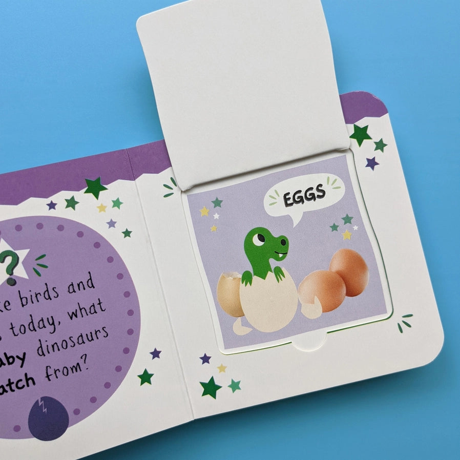 Little Wonders My First Mini Lift the Flap Book - Dinosaurs - Mabel & Fox