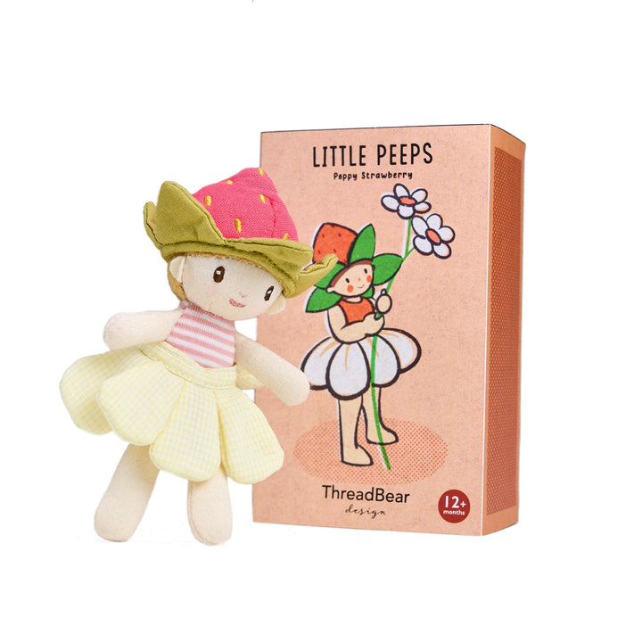 ThreadBare Design - Little Peeps Poppy Strawberry