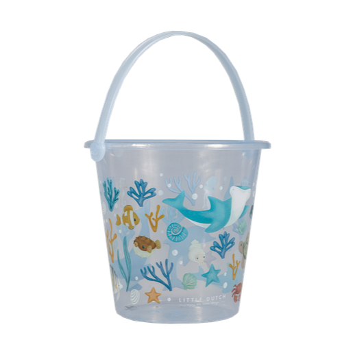 Little Dutch - Seashell Bucket - Ocean Dreams Blue