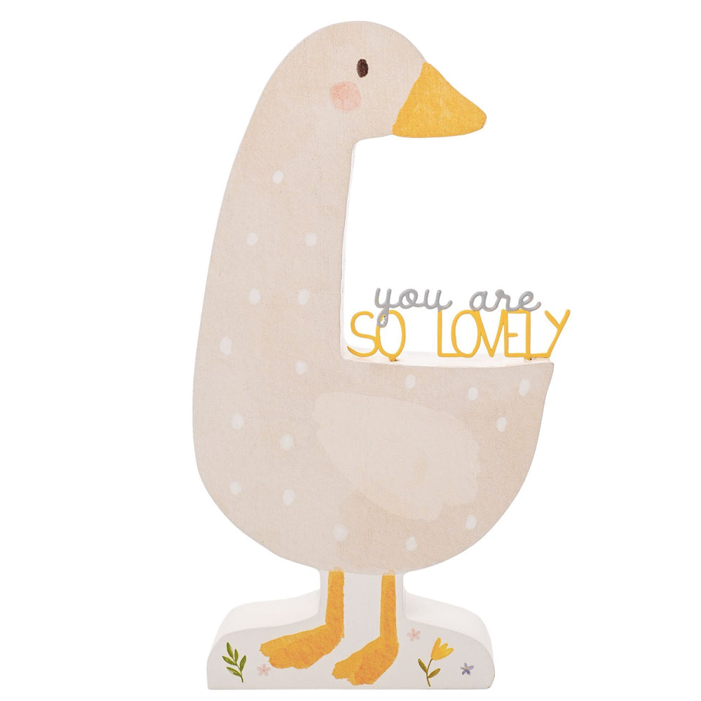 Mabel & Fox - Goose Plaque - You are so Lovely - Mabel & Fox