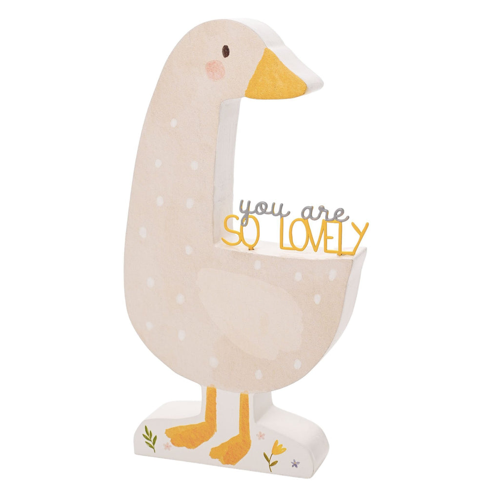 Mabel & Fox - Goose Plaque - You are so Lovely - Mabel & Fox