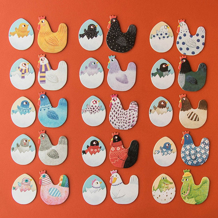 Londji – Chicks and Chickens - Memory Game - Mabel & Fox