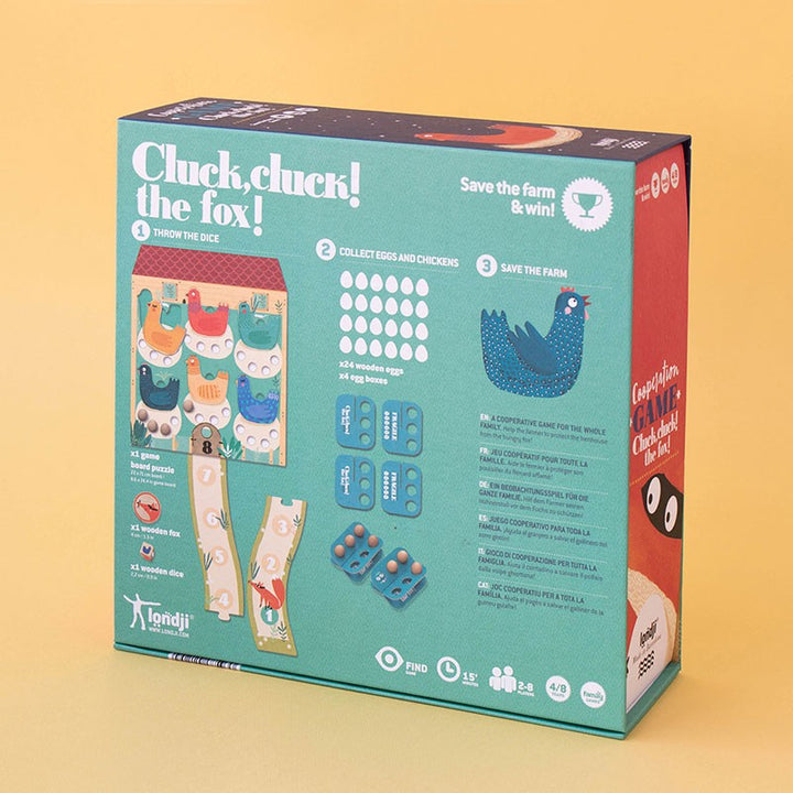 Londji – Cluck, Cluck! The Fox! – Family Game - Mabel & Fox