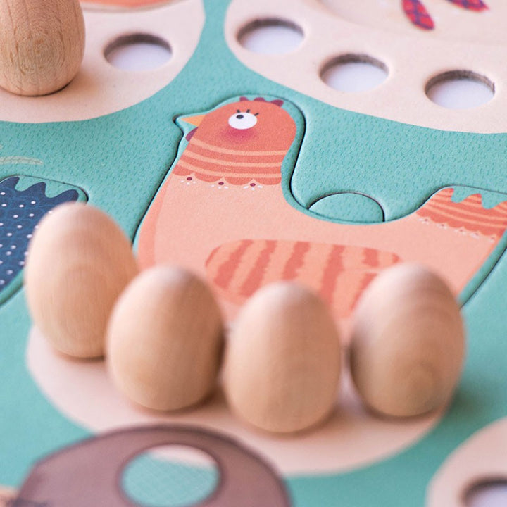 Londji – Cluck, Cluck! The Fox! – Family Game - Mabel & Fox