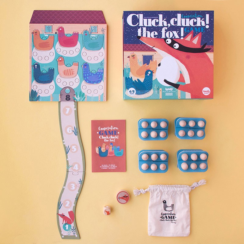Londji – Cluck, Cluck! The Fox! – Family Game - Mabel & Fox