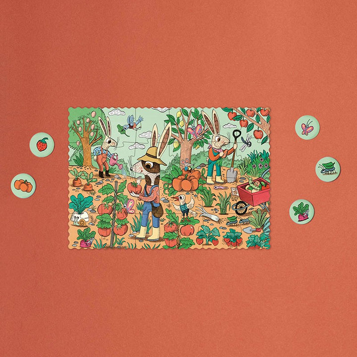Londji – Garden – Tiny Puzzle - Mabel & Fox