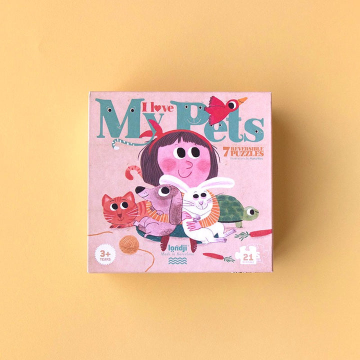 Londji – I Love My Pets Puzzle - Mabel & Fox