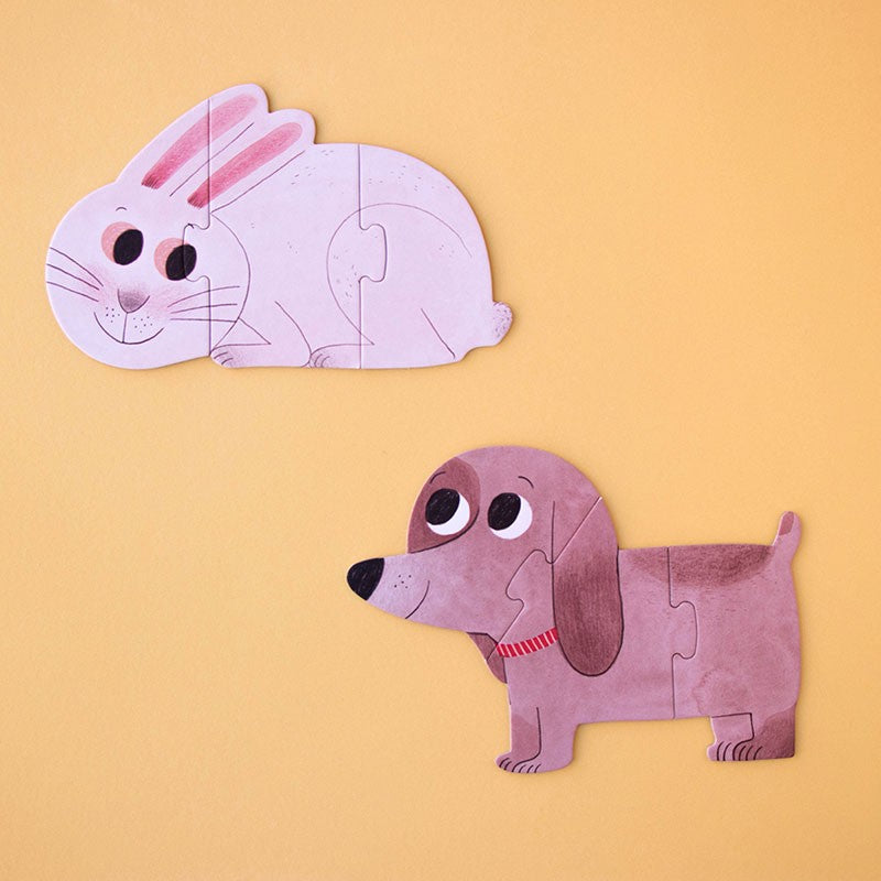 Londji – I Love My Pets Puzzle - Mabel & Fox