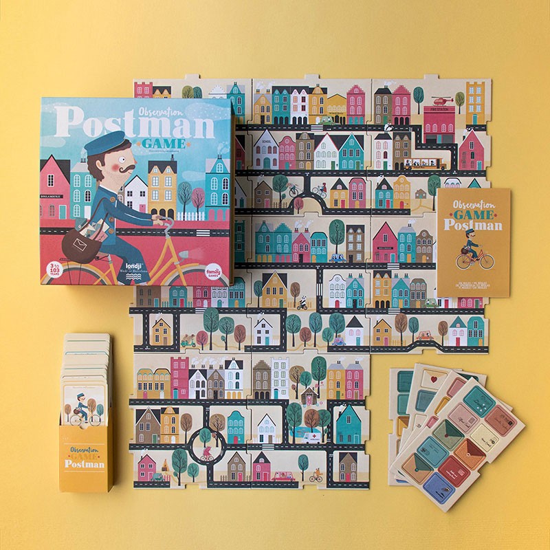 Londji – Postman – Family Game - Mabel & Fox