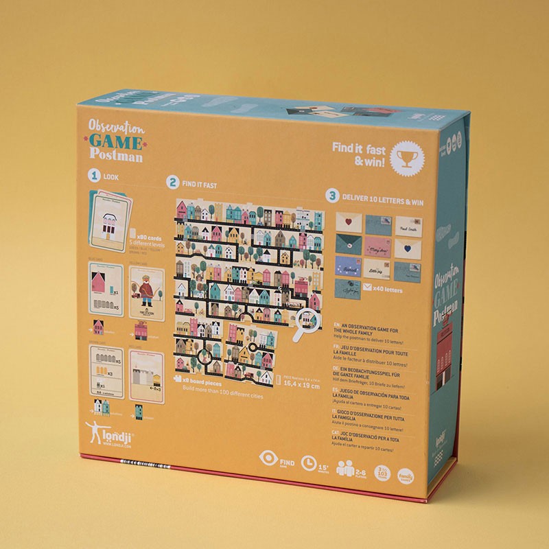 Londji – Postman – Family Game - Mabel & Fox