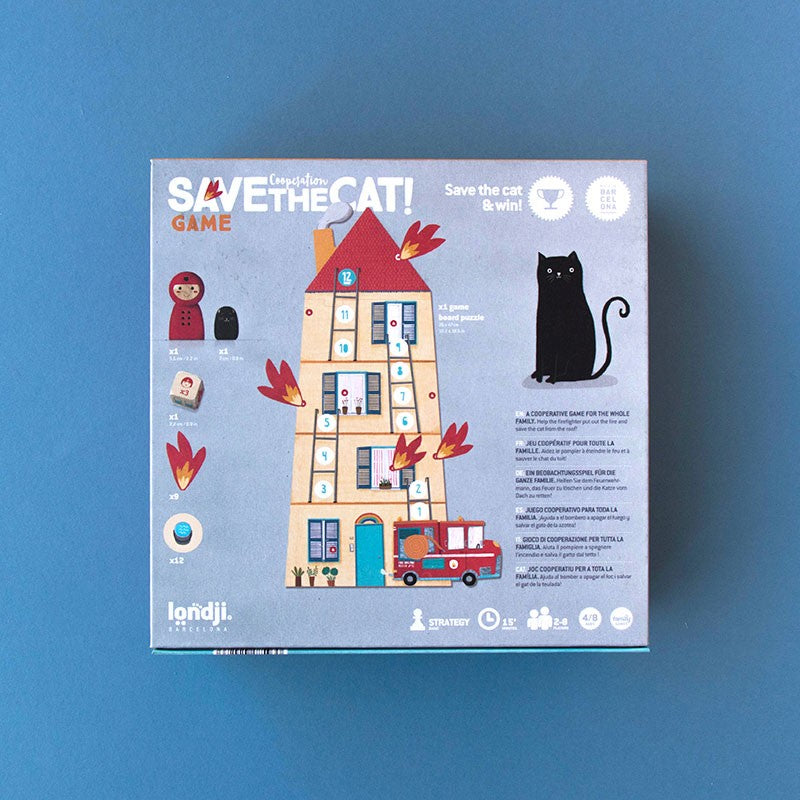 Londji – Save the Cat – Family Game - Mabel & Fox