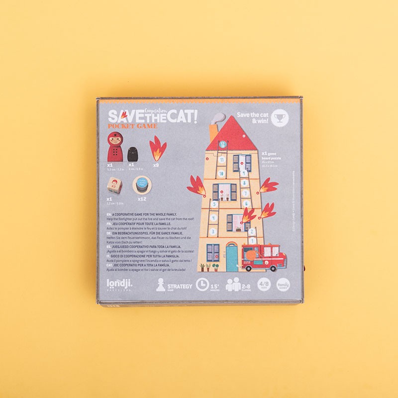 Londji – Save the Cat – Pocket Game - Mabel & Fox