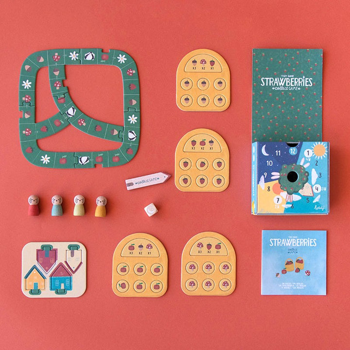 Londji – Strawberries – Tiny Game - Mabel & Fox