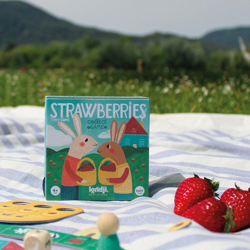 Londji – Strawberries – Tiny Game - Mabel & Fox