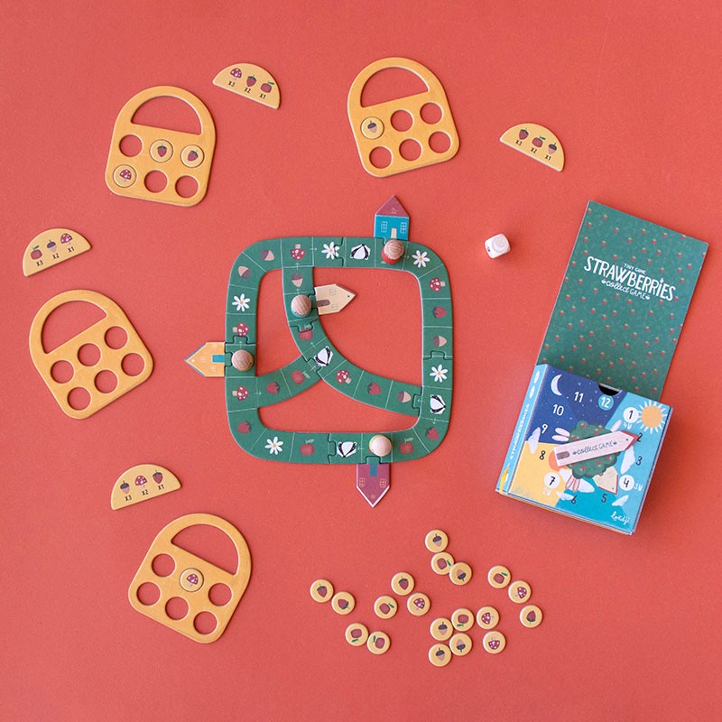 Londji – Strawberries – Tiny Game - Mabel & Fox