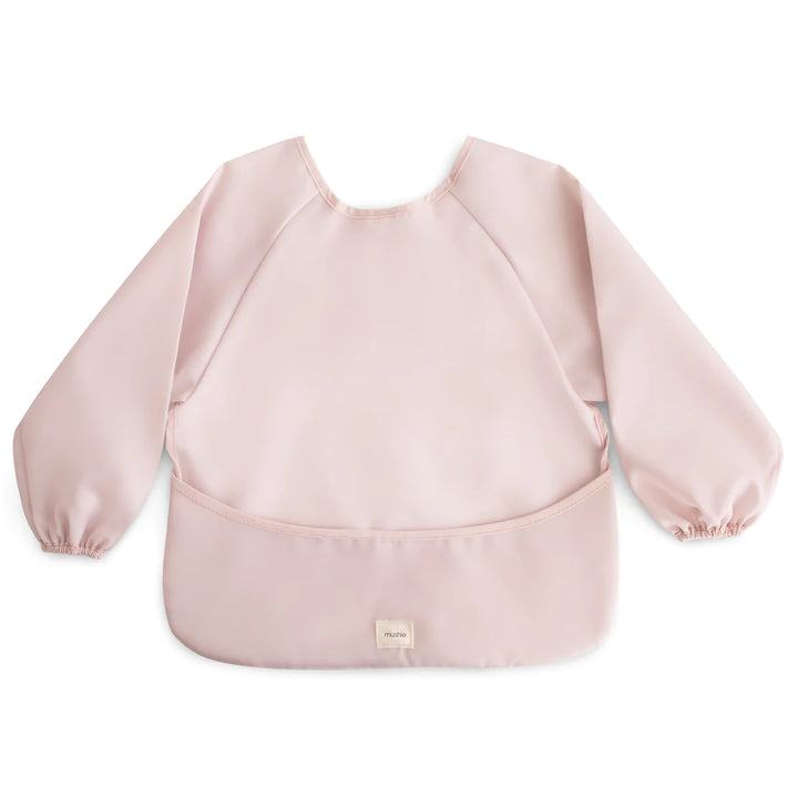 Mushie - Long Sleeve Bib - Blush