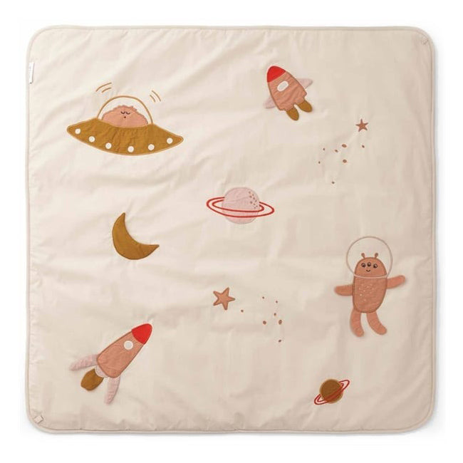 Liewood - Glenn Activity Blanket - Space Rose Multi Mix - Mabel & Fox