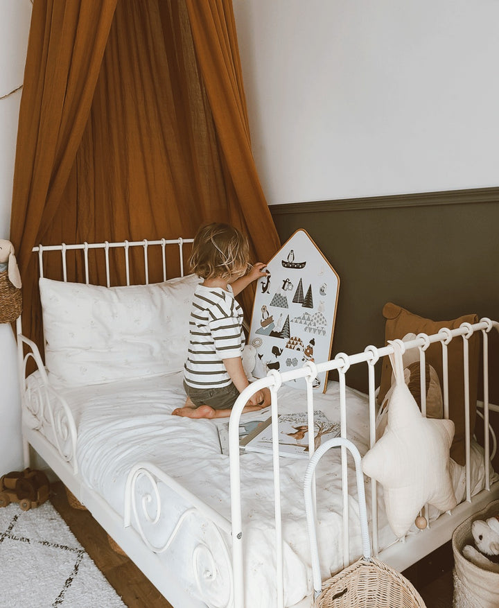 Ma Cabane À Rêves - Cabin Magnetic Whiteboard - Honey - Mabel & Fox