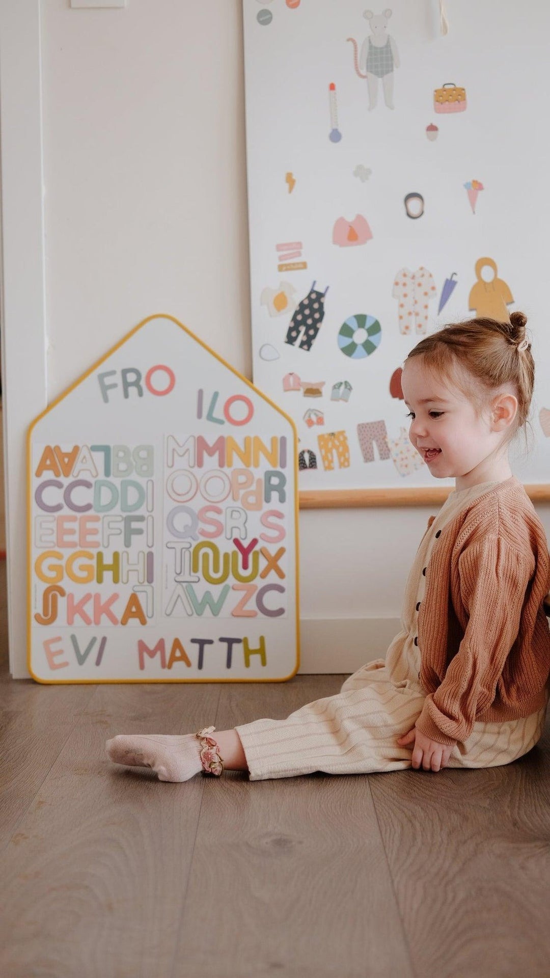 Ma Cabane À Rêves - Cabin Magnetic Whiteboard - Honey - Mabel & Fox